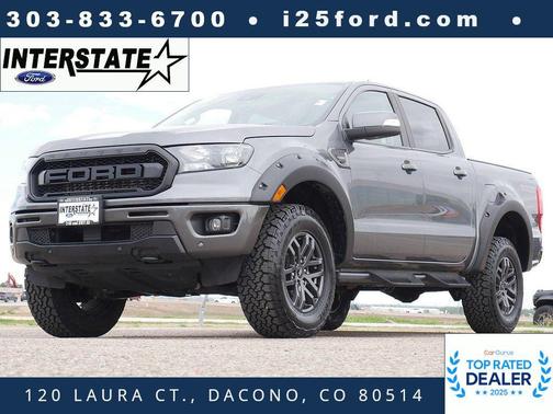 CARBONIZED GRAY 2022 Ford Ranger LARIAT