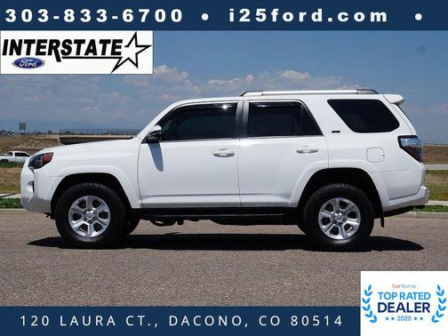 Super White 2020 Toyota 4Runner SR5 Premium