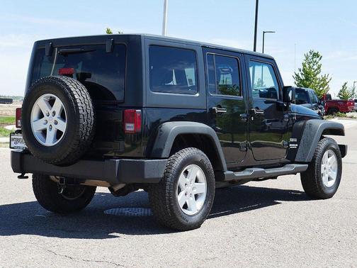 Black Clearcoat 2015 Jeep Wrangler Unlimited Sport