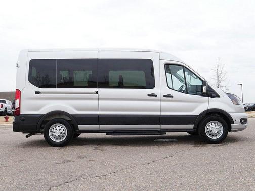 Ingot Silver Metallic 2026 Ford Transit-350 XLT