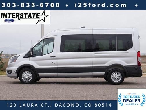 Ingot Silver Metallic 2026 Ford Transit-350 XLT