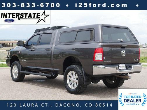 Granite Crystal Metallic Clearcoat 2021 RAM 2500 Big Horn Crew Cab 4x4 6'4' Box