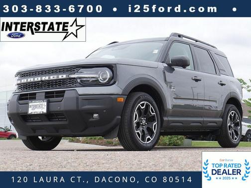 CARBONIZED GRAY METALLIC 2025 Ford Bronco Sport Outer Banks