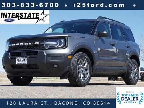Carbonized Gray Metallic 2026 Ford Bronco Sport Big Bend SUV
