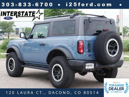 Azure Gray Metallic Tri-Coat 2024 Ford Bronco Big Bend