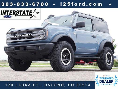 Azure Gray Metallic Tri-Coat 2024 Ford Bronco Big Bend