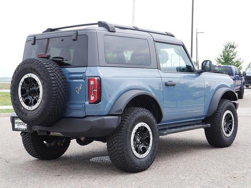 Azure Gray Metallic Tri-Coat 2024 Ford Bronco Big Bend