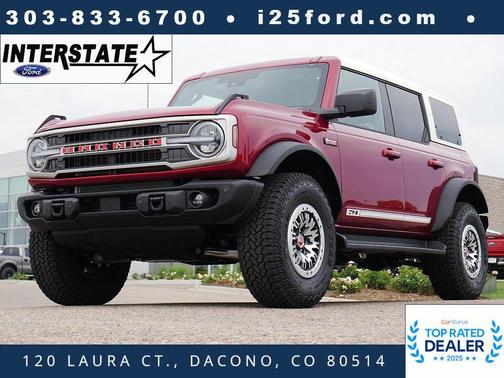 Ruby Red Metallic Tinted Clearcoat 2026 Ford Bronco Outer Banks