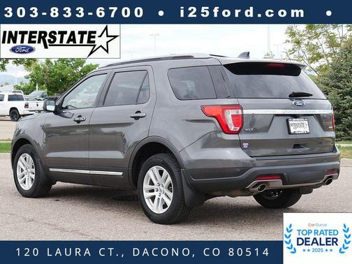 MAGNETIC METALLIC 2018 Ford Explorer XLT