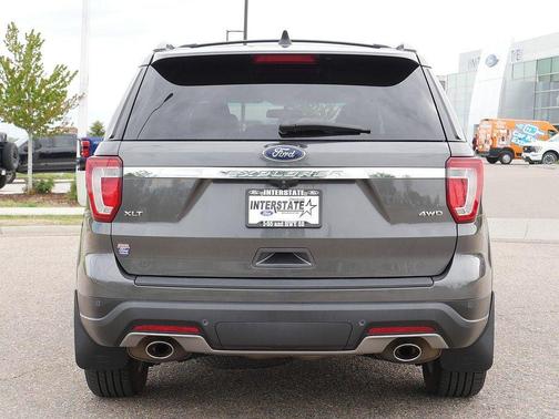 MAGNETIC METALLIC 2018 Ford Explorer XLT
