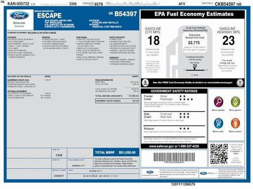 2012 Ford Escape Limited
