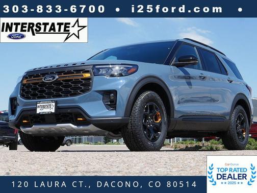 VAPOR BLUE 2026 Ford Explorer Tremor