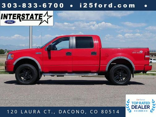 Redfire Clearcoat Metallic 2007 Ford F-150 Lariat