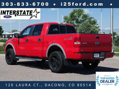 Redfire Clearcoat Metallic 2007 Ford F-150 Lariat