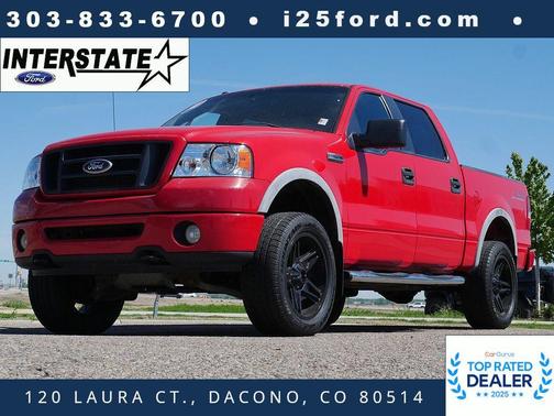 Redfire Clearcoat Metallic 2007 Ford F-150 Lariat