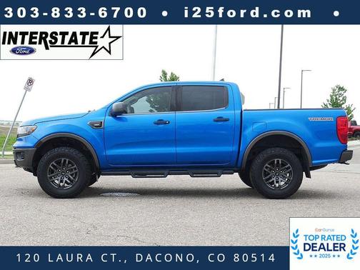 VELOCITY BLUE 2021 Ford Ranger XLT