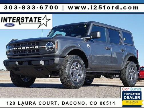 CARBONIZED GRAY METALLIC 2025 Ford Bronco Big Bend SUV