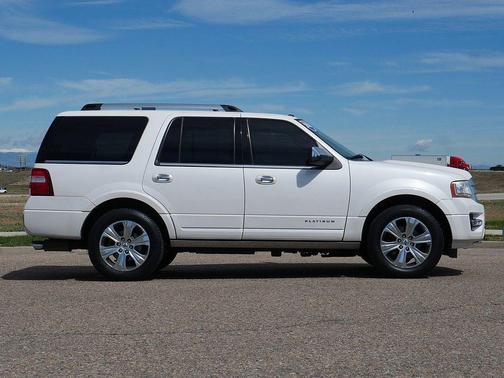 WHITE PLATINUM MET TRI-COAT 2016 Ford Expedition Platinum