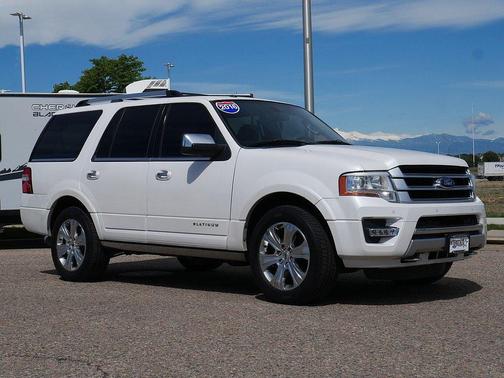 WHITE PLATINUM MET TRI-COAT 2016 Ford Expedition Platinum