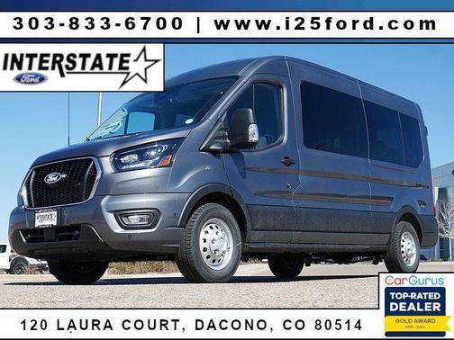 Carbonized Gray Metallic 2026 Ford Transit-350 XLT Cargo Van