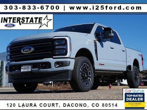 GLACIER GRAY 2025 Ford F-250 Platinum Truck