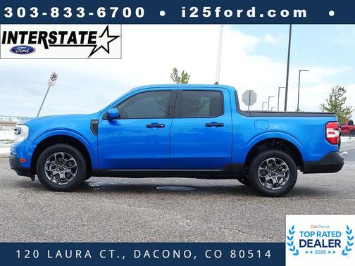 VELOCITY BLUE METALLIC 2022 Ford Maverick XLT