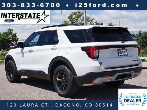 STAR WHITE MET TRI-COAT 2026 Ford Explorer Tremor