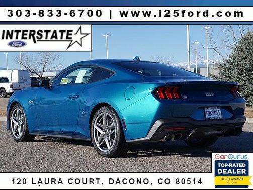 ADRIATIC BLUE METALLIC 2026 Ford Mustang GT Premium