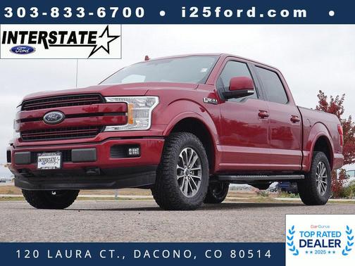 Ruby Red Metallic Tinted Clearcoat 2018 Ford F-150 Lariat