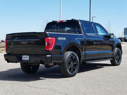 AGATE BLACK METALLIC 2023 Ford F-150 XLT