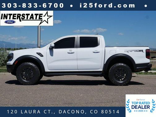 OXFORD WHITE 2024 Ford Ranger Raptor
