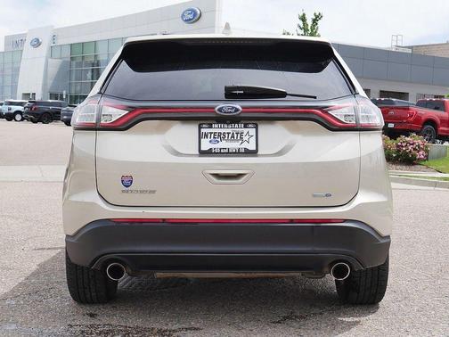 WHITE GOLD METALLIC 2017 Ford Edge SE