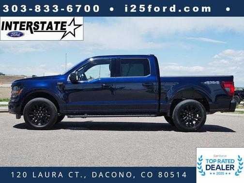 ANTIMATTER BLUE METALLIC 2025 Ford F-150 XLT