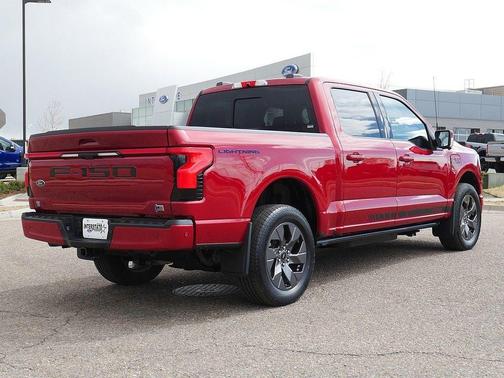 RAPID RED MET TINTED CC 2023 Ford F-150 Lightning LARIAT