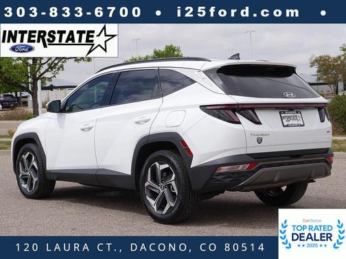 Serenity White Pearl 2023 Hyundai TUCSON Limited