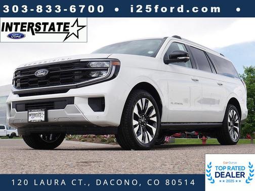 STAR WHITE MET TRI-COAT 2026 Ford Expedition Max Platinum