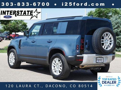 Tasman Blue 2025 Land Rover Defender 110 P300