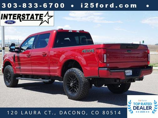 RAPID RED 2022 Ford F-250 Lariat