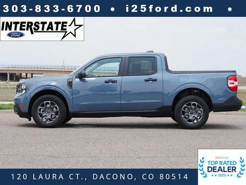 Azure Gray Metallic Tri-Coat 2026 Ford Maverick XLT