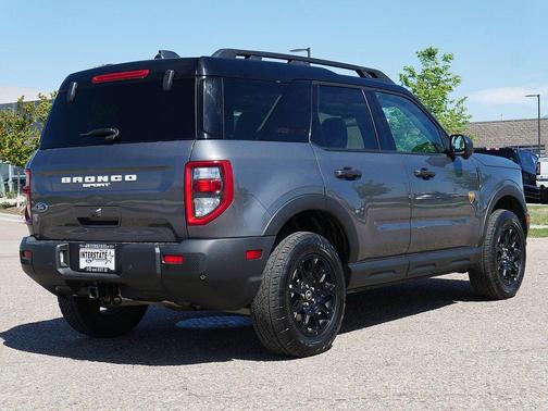 CARBONIZED GRAY METALLIC 2025 Ford Bronco Sport Badlands