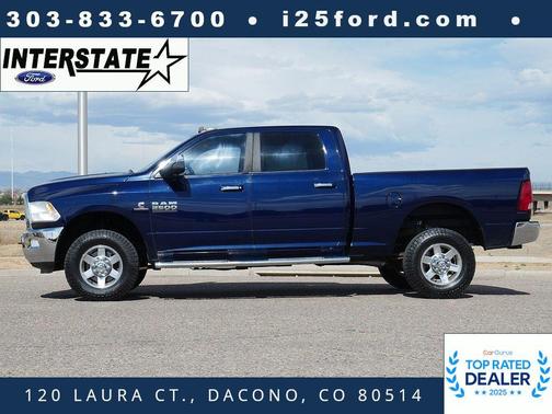 True Blue Pearlcoat 2013 RAM 2500 Big Horn