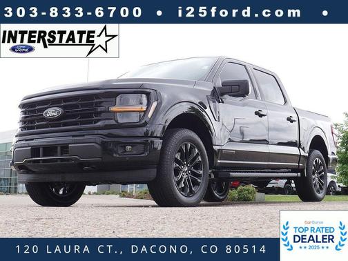 AGATE BLACK METALLIC 2024 Ford F-150 XLT
