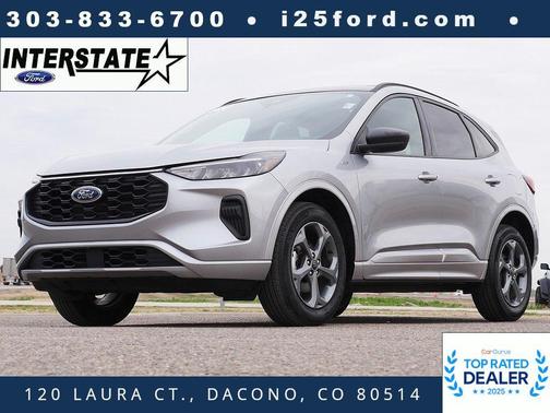 ICONIC SILVER METALLIC 2024 Ford Escape ST-Line