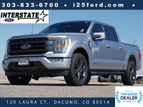 ICONIC SILVER METALLIC 2021 Ford F-150 Lariat Truck