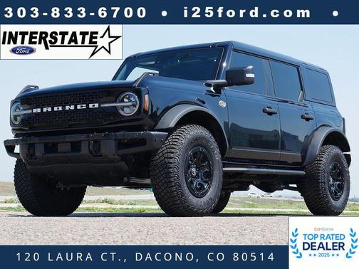 Shadow Black 2024 Ford Bronco Wildtrak