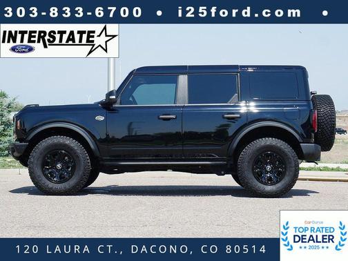 Shadow Black 2024 Ford Bronco Wildtrak