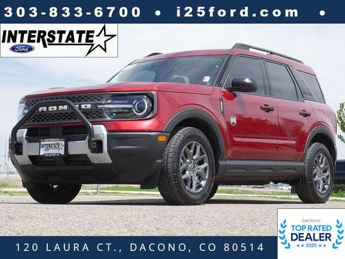 RUBY RED METALLIC TC 2025 Ford Bronco Sport Big Bend