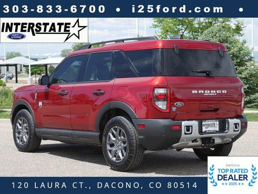 RUBY RED METALLIC TC 2025 Ford Bronco Sport Big Bend