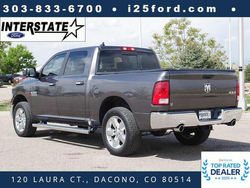 Granite Crystal Metallic Clearcoat 2016 RAM 1500 Big Horn