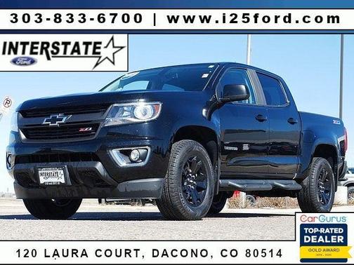 Black 2017 Chevrolet Colorado Z71 Truck